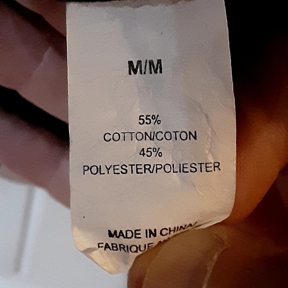 ace men's Ireland Crest Embroidered Full Zip Windbreaker Cotton Blend, Size M - Picture 8 of 8